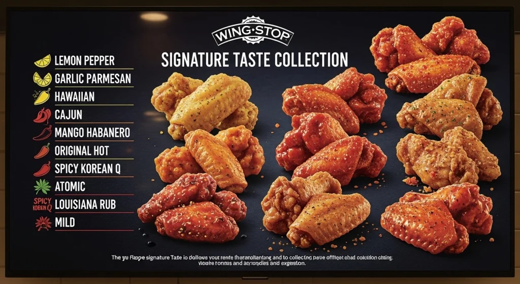 Wingstop Menu Flavors