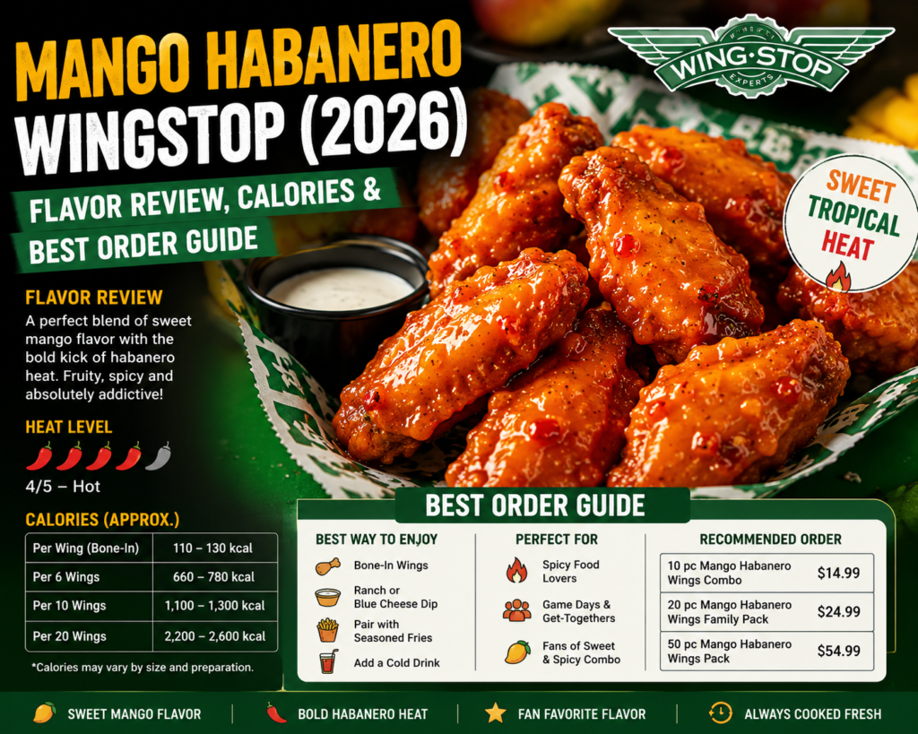mango habanero wingstop