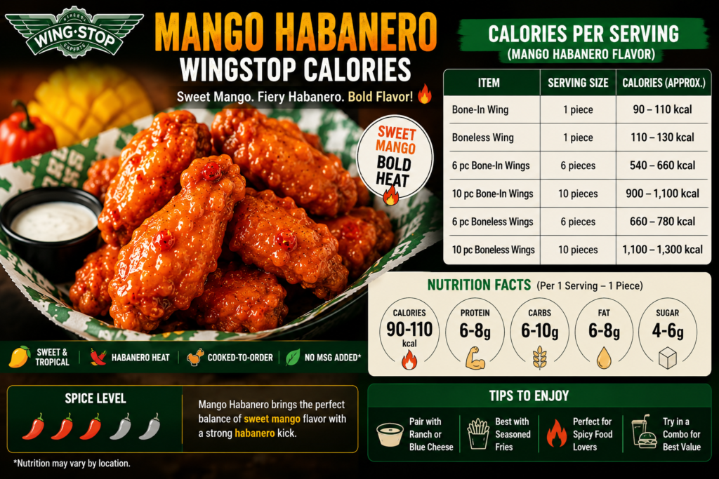 mango habanero wingstop