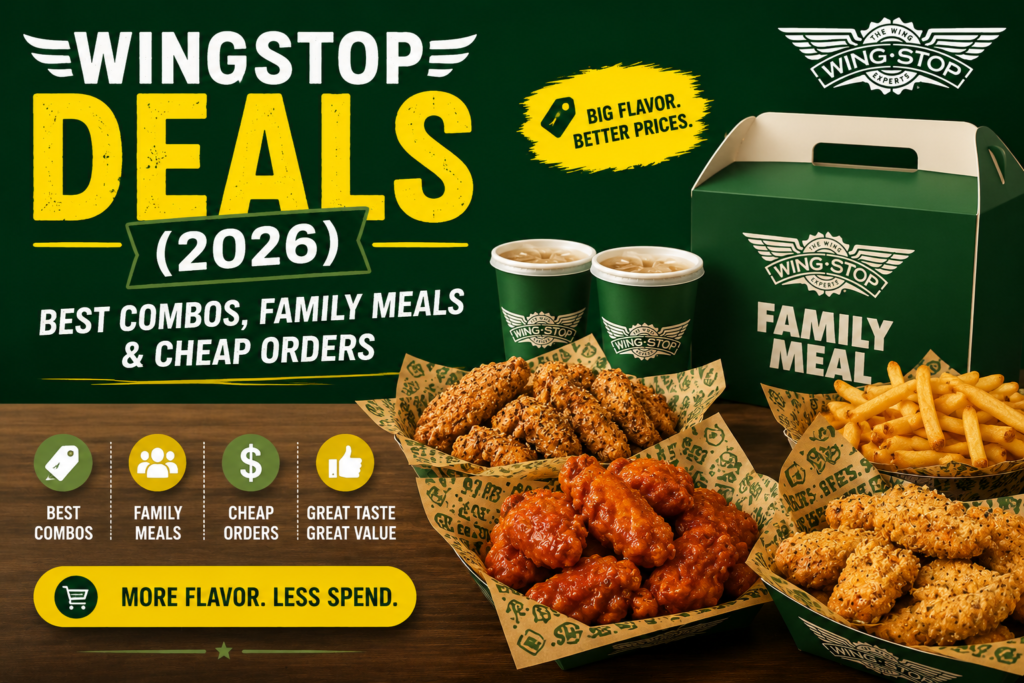 Wingstop Deals (2026) – Best Combos, Family Meals & Cheap Orders 1 wingstop deals