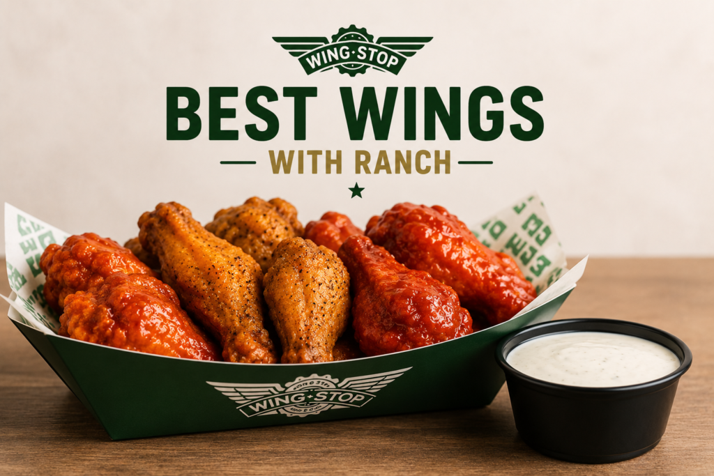 Best Wings With Ranch at Wingstop