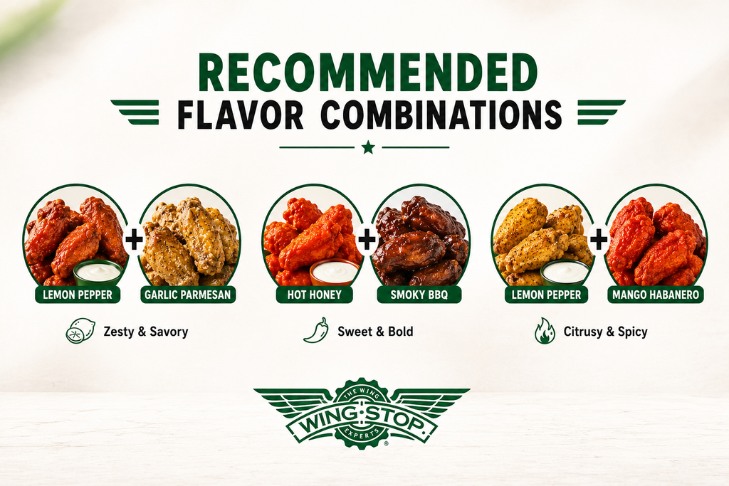 Wingstop Recommended Flavor Combinations