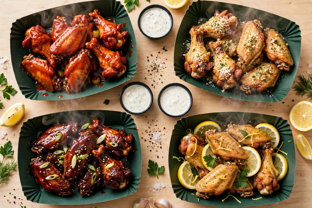 Wingstop catering flavors for a crowd in serving trays